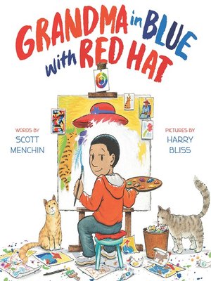 cover image of Grandma in Blue with Red Hat